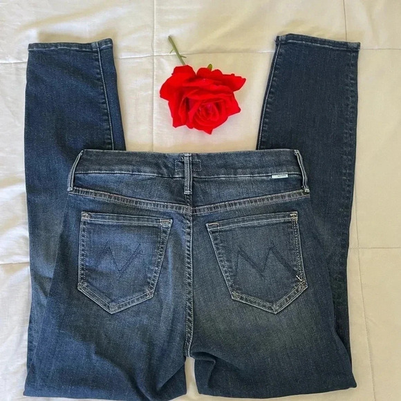 Mother the looker crop in on the edge skinny denim - Picture 16 of 16